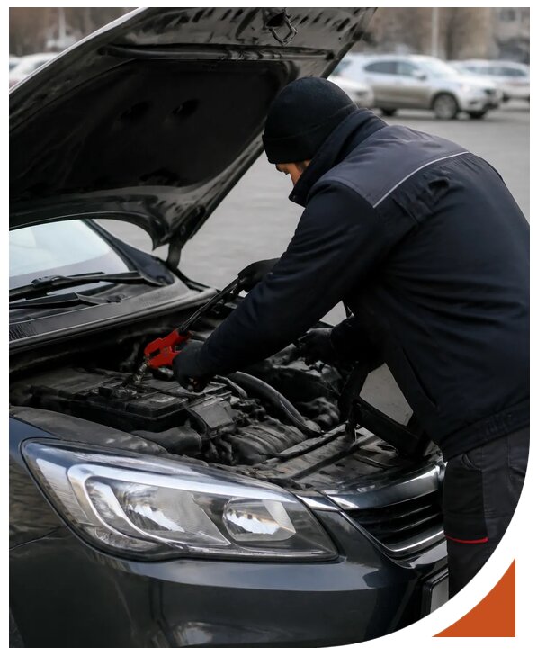 Вскрытие автомобиля при разряженном аккумуляторе в Карталах