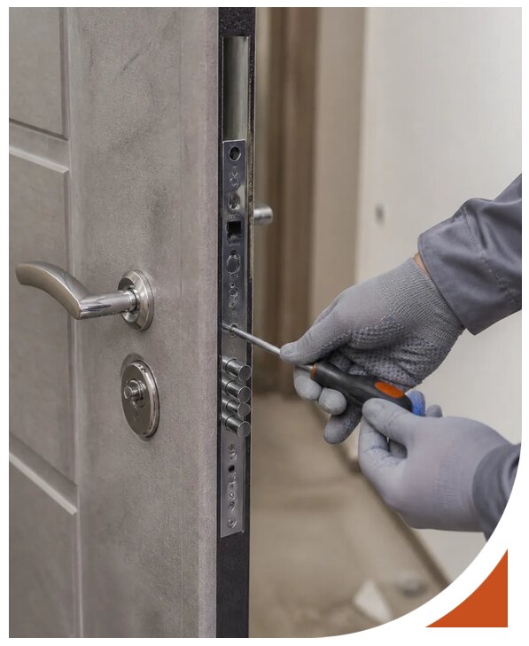Профессиональная установка замка на железную дверь в Карталах